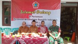 Babinsa Gemblegan Hadiri Pertemuan Rutin PWRI, Perkuat Silaturahmi Dan Komunikasi Dengan Warga