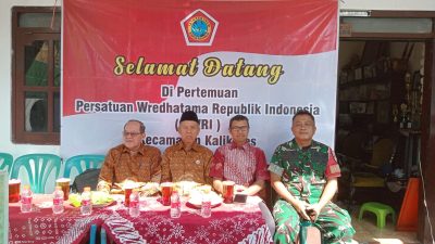 Babinsa Gemblegan Hadiri Pertemuan Rutin PWRI, Perkuat Silaturahmi Dan Komunikasi Dengan Warga