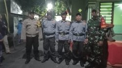Sinergi TNI-Polri, Babinsa dan Bhabinkamtibmas Patroli Malam Jaga Kamtibmas Desa Tambakboyo