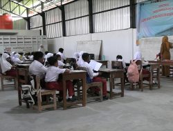 KDKMP Desa Taskombang Jadi Ruang Belajar Sementara SD Negeri 2 Taskombang