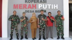 Dandim 0723/Klaten Tinjau KDKMP Desa Bener Dan Vicon Bersama Wapang TNI