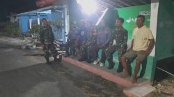 Patroli Bersama Komduk, Babinsa Koramil Kebonarum Perkuat Deteksi Dini Keamanan Desa Ngrundul