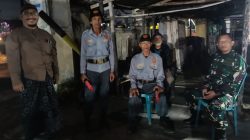 Babinsa Koramil 09/Prambanan Bersama Linmas Patroli Malam, Jaga Kondusifitas Desa Kebondalem Kidul