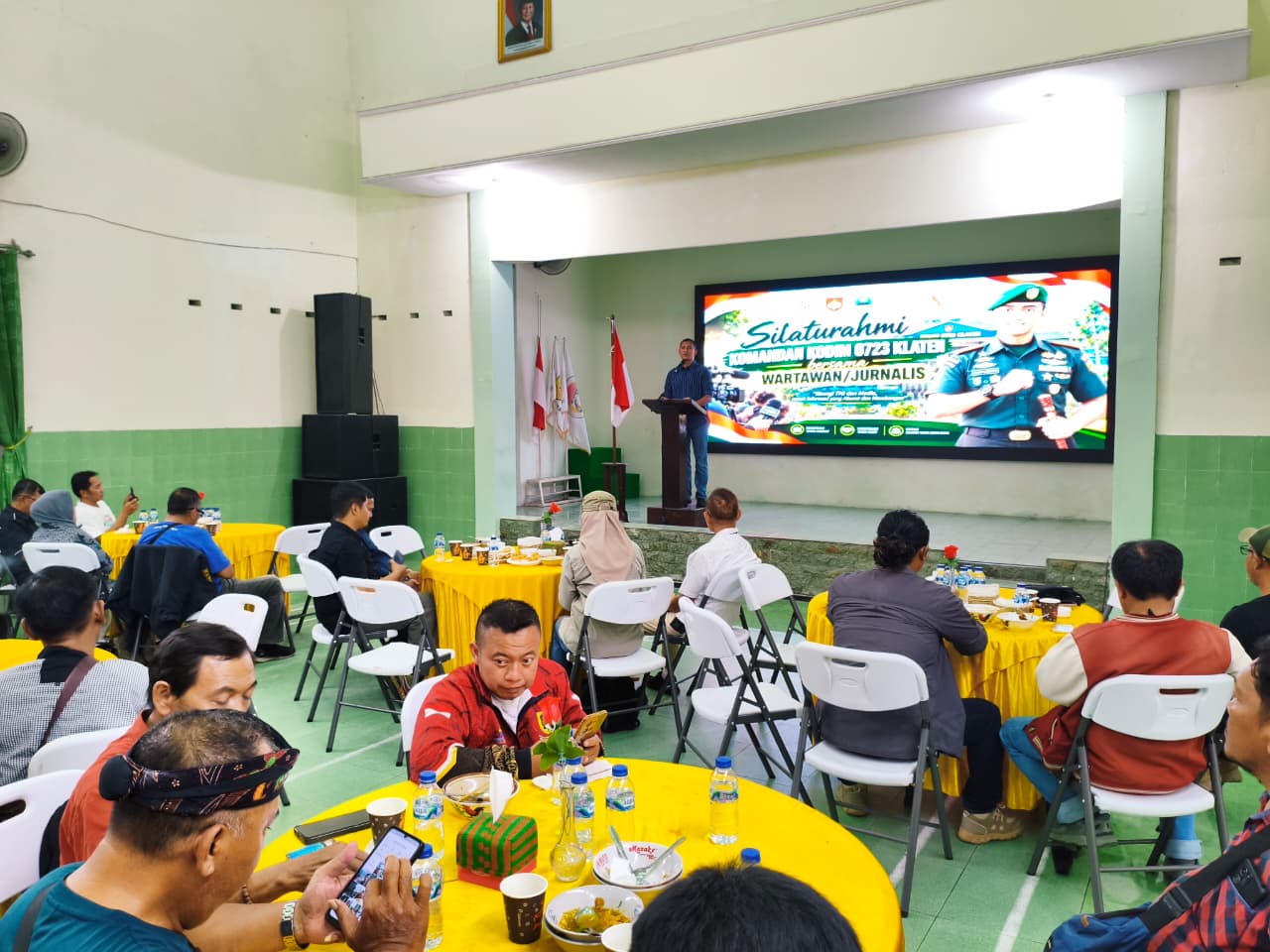 Sinergi TNI Dan Media, Dandim 0723/Klaten Bersilaturahmi Bersama Insan Media