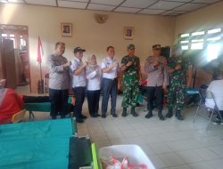 Danramil 19/Trucuk Bersama Babinsa Ikuti Donor Darah, Dukung Ketersediaan Stok Darah PMI Klaten