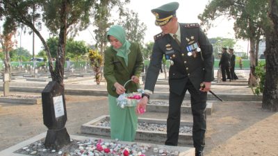 Kodim 0723/Klaten Gelar Ziarah Nasional HUT Ke-81 TNI Dan HUT Ke-76 Kodam IV/Diponegoro