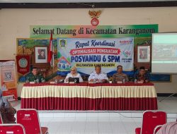 Rakor Optimalisasi Posyandu 6 SPM, Koramil Karanganom Dorong Sinergi Tingkatkan Kesehatan Masyarakat