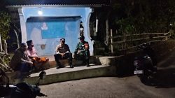 Babinsa Desa Sedayu Dan Bhabinkamtibmas Patroli Malam, Ajak Warga Jaga Keamanan Dan Waspada Kebakaran