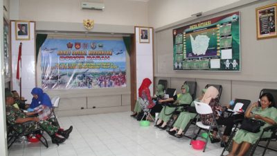 Kodim 0723/Klaten Gelar Bhakti Sosial Kesehatan Peringati HUT Ke-81 TNI Dan HUT Ke-76 Kodam IV/Diponegoro
