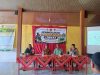 Perkuat Kesiapsiagaan, Babinsa Brangkal hadiri Peningkatan Kapasitas Linmas Desa Brangkal