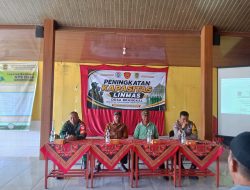 Perkuat Kesiapsiagaan, Babinsa Brangkal hadiri Peningkatan Kapasitas Linmas Desa Brangkal