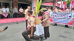 Danramil 24/Klaten Utara Hadiri Timbang Terima Estafet Tunas Kelapa Kwartir Cabang Klaten 2026