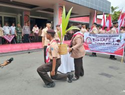 Danramil 24/Klaten Utara Hadiri Timbang Terima Estafet Tunas Kelapa Kwartir Cabang Klaten 2026