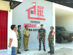 Dandim 0723/Klaten Ikuti Vicon Percepatan Pembangunan KDKMP Di Desa Baturan