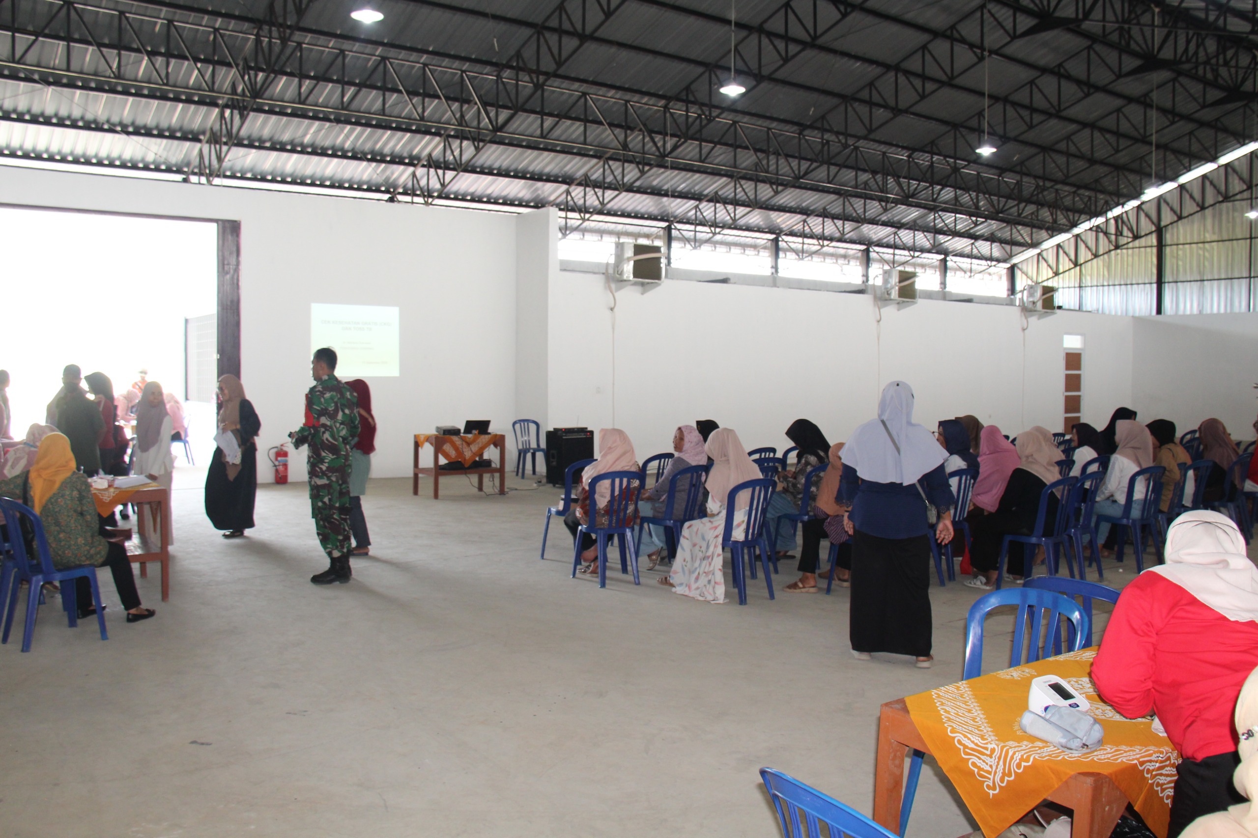 KDKMP Desa Ketitang Jadi Lokasi Penyuluhan TBC Dan Cek Kesehatan Gratis Bagi Warga