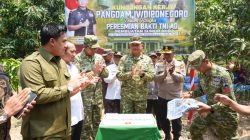 Pangdam IV/Diponegoro Tinjau Jembatan Gantung Merah Putih dan Resmikan Sumur Bor di Pati
