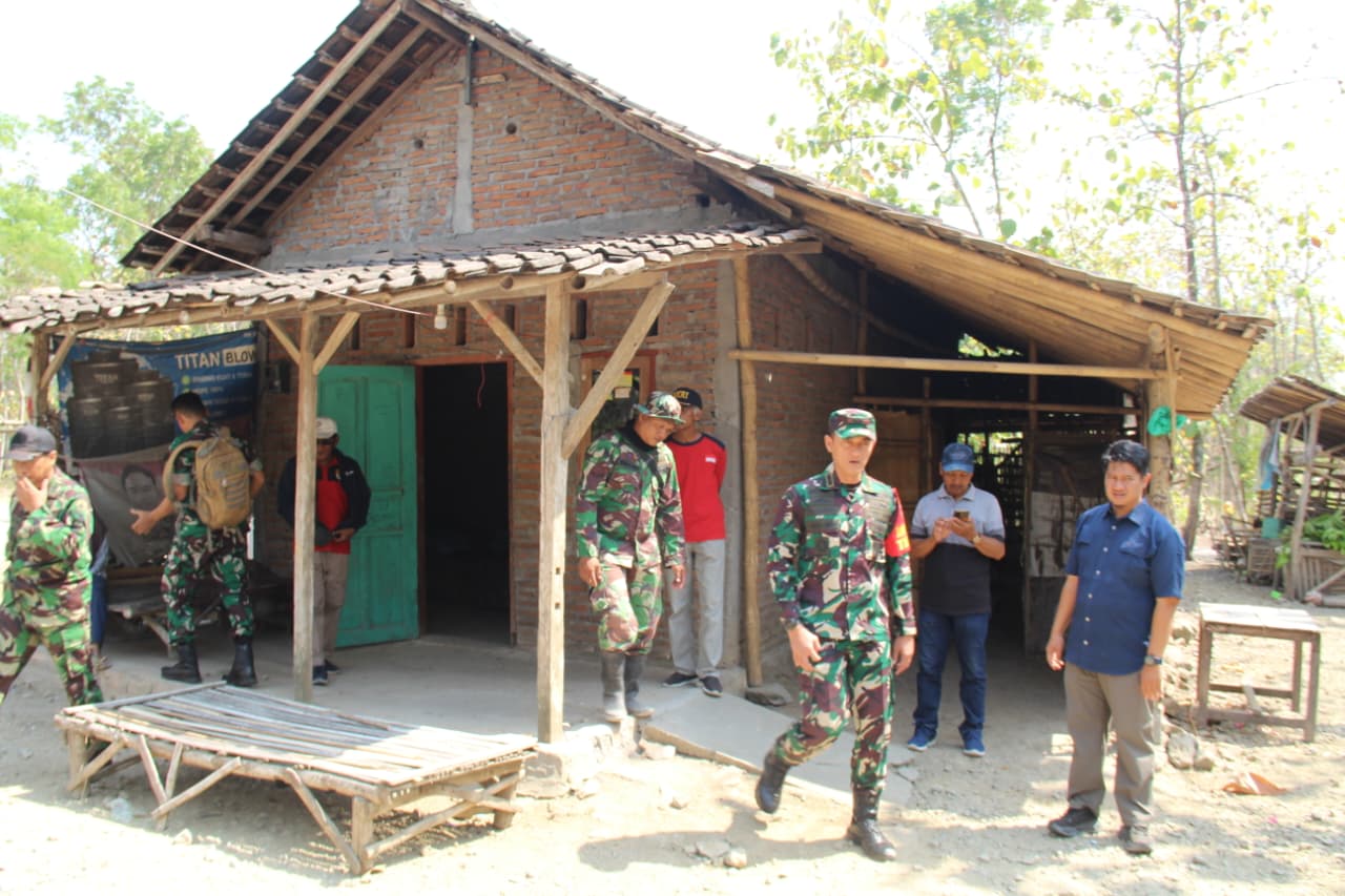 Dandim Klaten Tinjau Persiapan TMMD Reguler Ke-130 Di Desa Trucuk