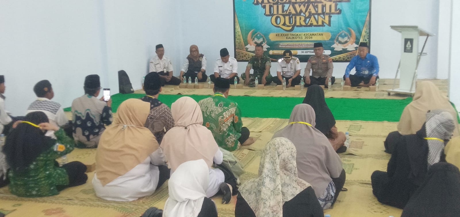 Danramil Kota Klaten Hadiri MTQ Tingkat Kecamatan Kalikotes, Siapkan Generasi Penghafal Al-Qur’an