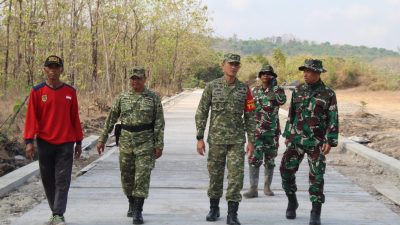 Betonisasi TMMD ke-130, Wujud Pengabdian TNI untuk Kemajuan Desa Trucuk