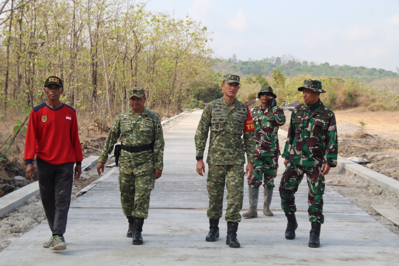 Betonisasi TMMD ke-130, Wujud Pengabdian TNI untuk Kemajuan Desa Trucuk