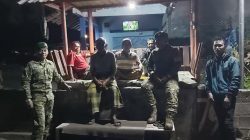 Koramil 09/Prambanan Perkuat Keamanan Wilayah Melalui Patroli Malam di Pos Kamling