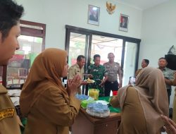 Forkopimcam Beri Ucapan HUT Ke-81 TNI Ke Koramil Jajaran Kodim 0723/Klaten