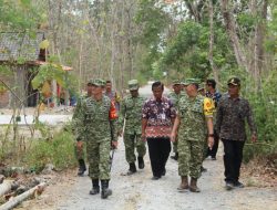 Dorong Infrastruktur Desa dan Kesejahteraan Warga Trucuk, Wasev Mabesad Tinjau TMMD Kodim 0723/Klaten