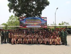 Kodim 0723/Klaten Gelar Perjusami KKRI Di SMA Negeri 1 Karanganom