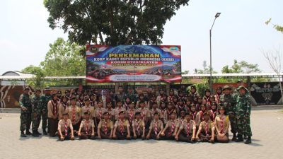 Kodim 0723/Klaten Gelar Perjusami KKRI Di SMA Negeri 1 Karanganom