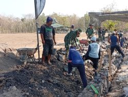 Satgas TMMD Kodim Klaten Kerjakan Talud Untuk Mendukung Infrastruktur Desa