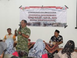 TMMD Reguler 130: Kapten Inf Winarya Tanamkan Semangat Cinta Tanah Air kepada Warga Desa Trucuk
