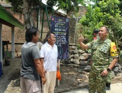Brigjen TNI Yudi Pranoto Jalin Komunikasi dengan Warga saat Kunjungan Wasev TMMD di Trucuk