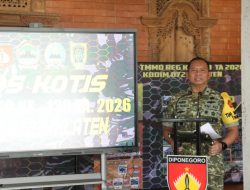 TMMD Reg 130 Kodim Klaten, Ketua Tim Wasev Mabesad Harapkan Ini