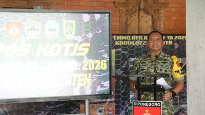 TMMD Reg 130 Kodim Klaten, Ketua Tim Wasev Mabesad Harapkan Ini TMMD Reg 130 Kodim Klaten, Ketua Tim Wasev Mabesad Harapkan Ini