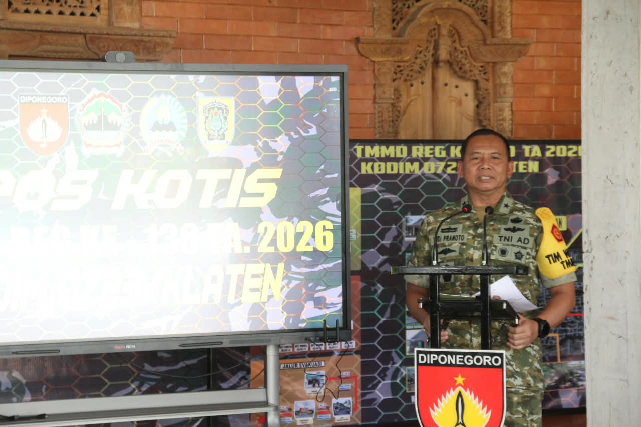 TMMD Reg 130 Kodim Klaten, Ketua Tim Wasev Mabesad Harapkan Ini
