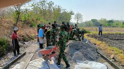 Satgas TMMD Utamakan Ketertiban Pengerjaan Jalan Beton di Desa Trucuk
