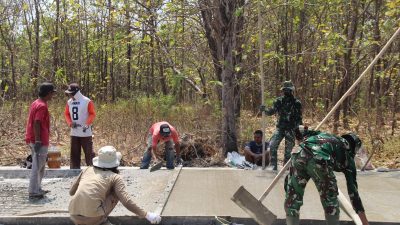 Infrastruktur Jalan TMMD Diharapkan Mendukung Aktivitas Harian Masyarakat