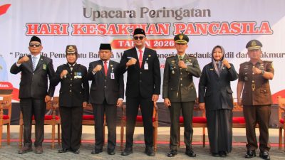Dandim Klaten Hadiri Upacara Hari Kesaktian Pancasila 2026 Di Pendopo Pemkab Klaten