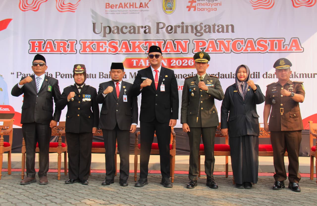 Dandim Klaten Hadiri Upacara Hari Kesaktian Pancasila 2026 Di Pendopo Pemkab Klaten