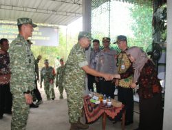  Pemdes Trucuk Sambut Kunjungan Tim Wasev Mabesad, Dukung TMMD Kodim 0723/Klaten