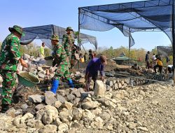 TMMD Reguler ke-130 Hadirkan Pembangunan Talud Bagi Masyarakat Trucuk