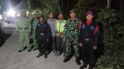 Babinsa Kalangan Klaten Dan Linmas Patroli Malam, Jaga Kamtibmas Di Wilayah Binaan