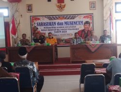 Danramil 15/Polanharjo Hadiri Sarasehan Seniman, Perkuat Pelestarian Budaya dan Ekosistem Kesenian