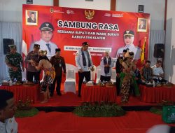 Danramil 12/Manisrenggo Hadiri Sambung Rasa Bupati Klaten, Harapkan Aspirasi Masyarakat Tersampaikan