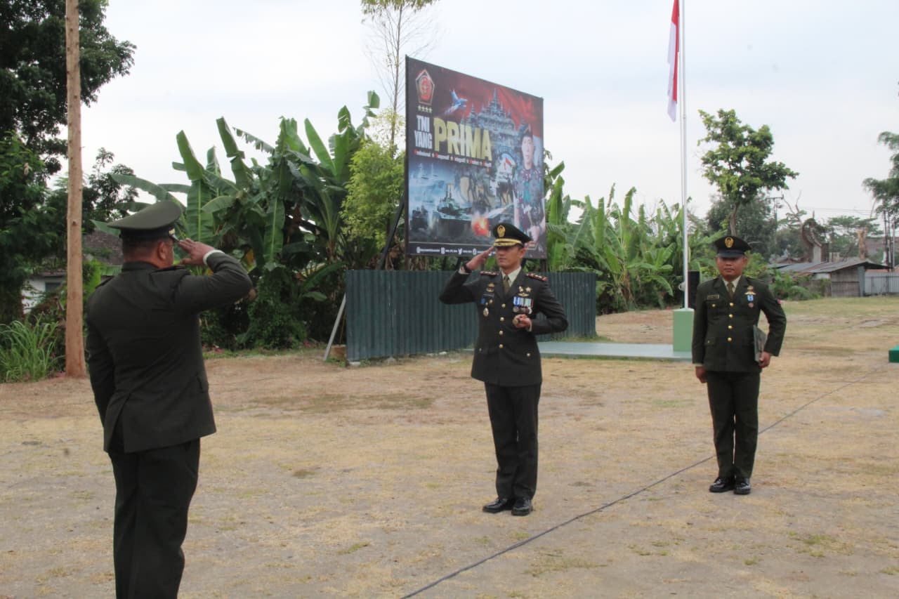 Kodim 0723/Klaten Gelar Upacara HUT TNI Ke-81, Teguhkan TNI PRIMA Bersama Rakyat