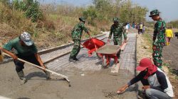 Betonisasi Jalan Sasaran Utama TMMD Reguler Ke-130 Kodim 0723/Klaten Betonisasi Jalan Sasaran Utama TMMD Reguler Ke-130 Kodim 0723/Klaten
