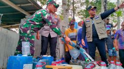 Dandim Klaten Bersama Bupati dan Kapolresta Salurkan 10.000 Liter Air Bersih ke Warga Kemalang