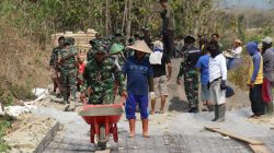 Gotong Royong Warga Perkuat Kelancaran Pembangunan Infrastruktur Desa